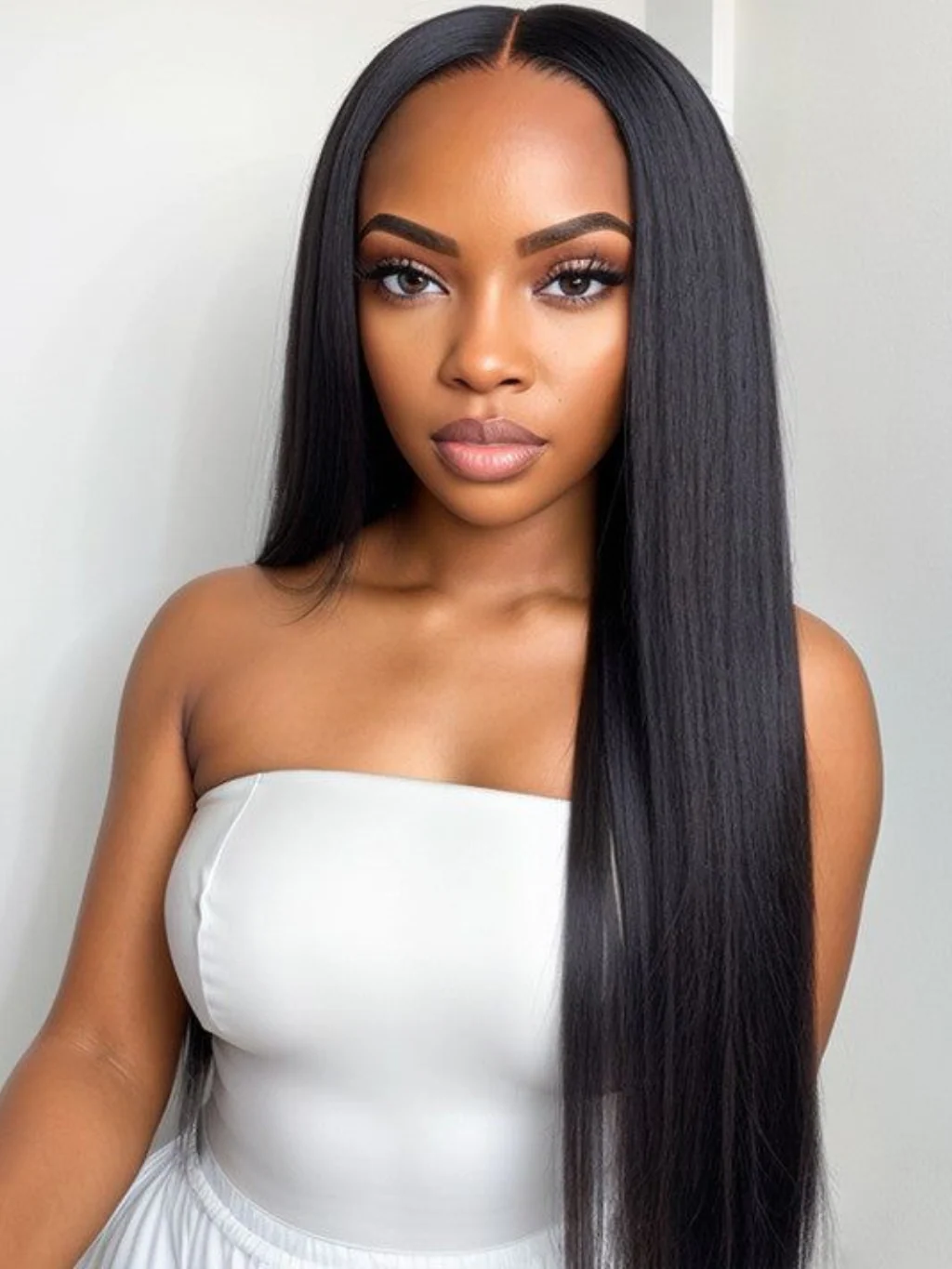 28 Inch = $199 | Dorsanee Bone Straight 13x4 HD Lace Frontal Virgin Human Hair Wigs - Image 7
