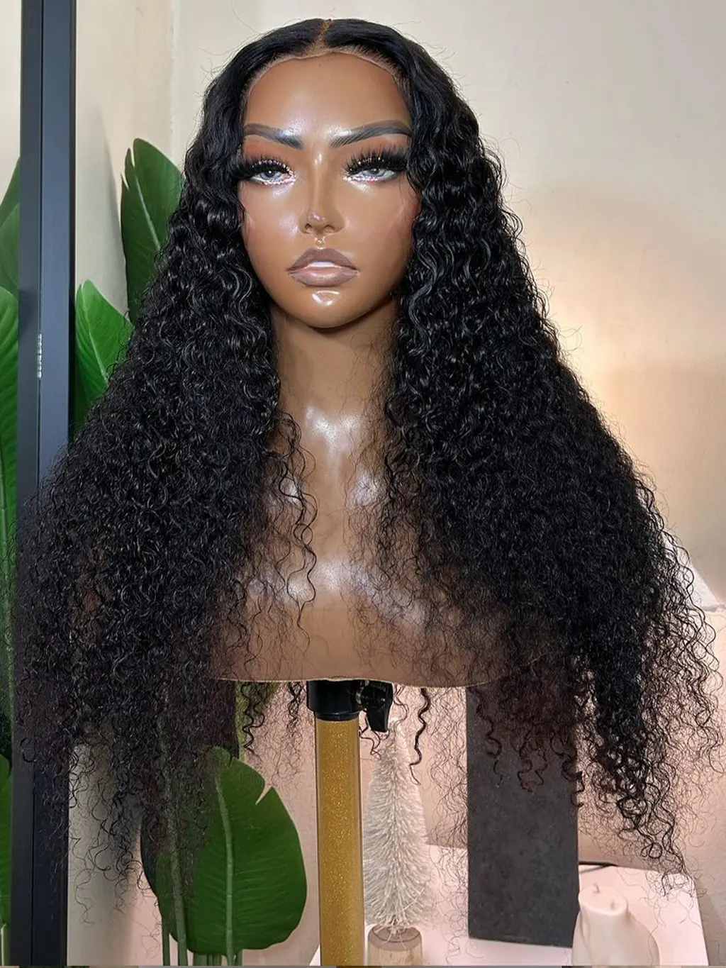 28 Inch = $199 | Dorsanee Wear Go Glueless 13x4 HD Lace Front Kinky Curly Virgin Human Hair Wigs - Image 6