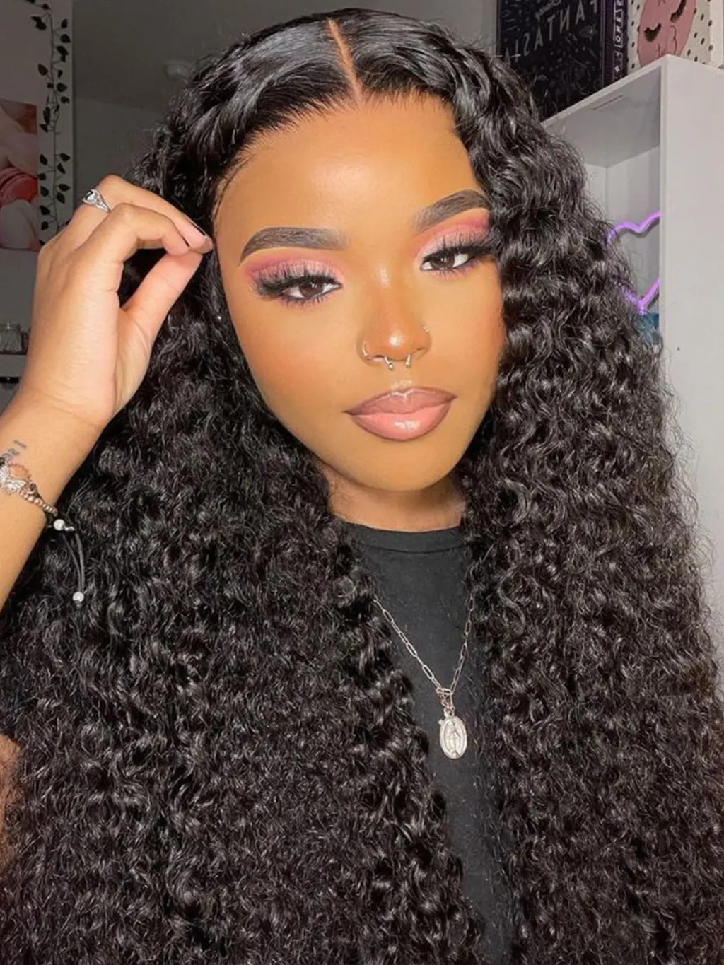 28 Inch = $199 | Dorsanee Wear Go Glueless 13x4 HD Lace Front Kinky Curly Virgin Human Hair Wigs - Image 7
