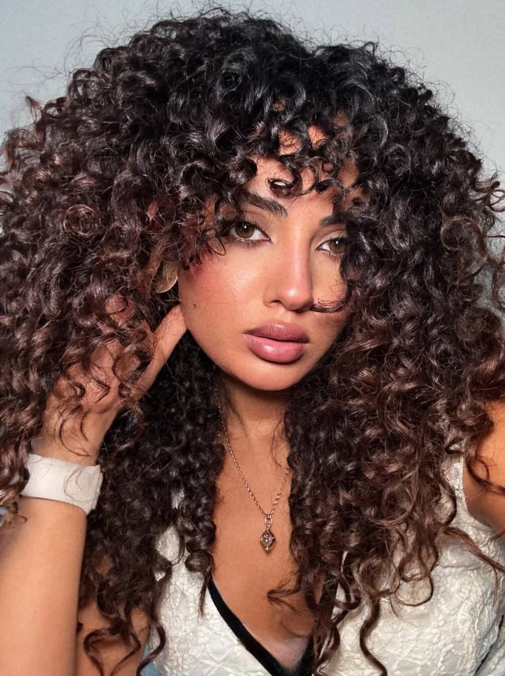 Dorsanee 250 300 Density Bouncy Loose Curls 13x4 HD Lace Front Virgin Human Hair Wigs - Image 4