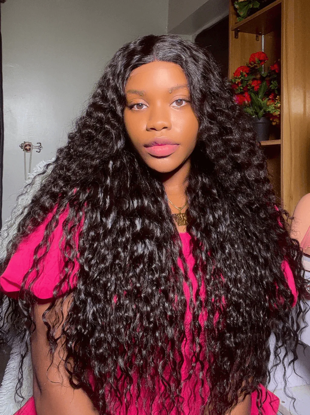 Dorsanee 250 300 Density Burmese Curly Soft 13x4 HD Lace Front Human Hair Wigs - Image 3
