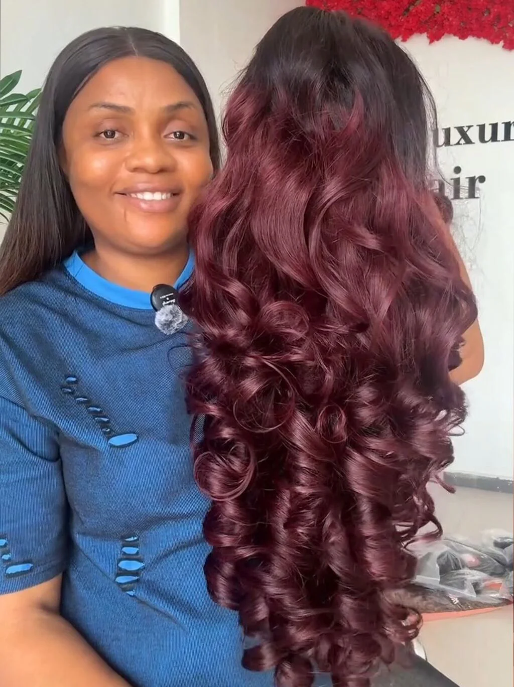 Dorsanee 250 Density Loose Body Wave Curls 13x4 Lace Front Virgin Human Hair Wigs - Image 4