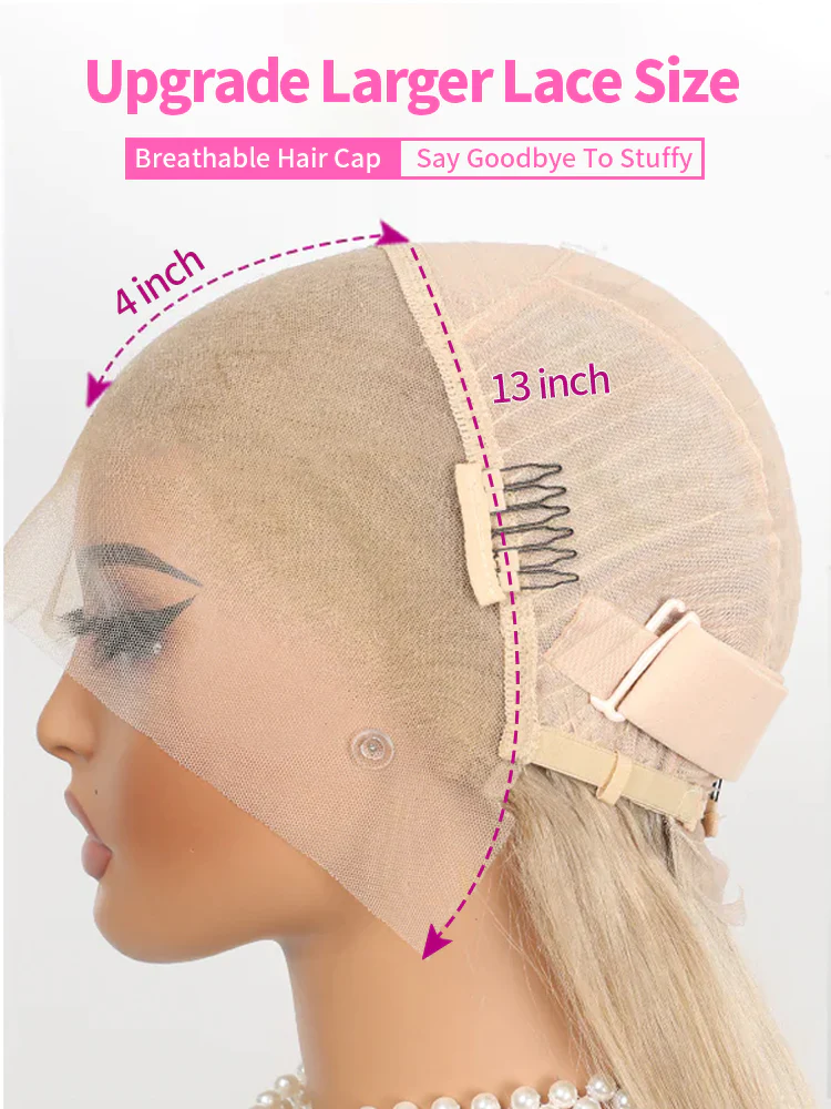 Dorsanee Black With Brown Skunk Stripe Body Wave Virgin Human Hair Wig - Image 7