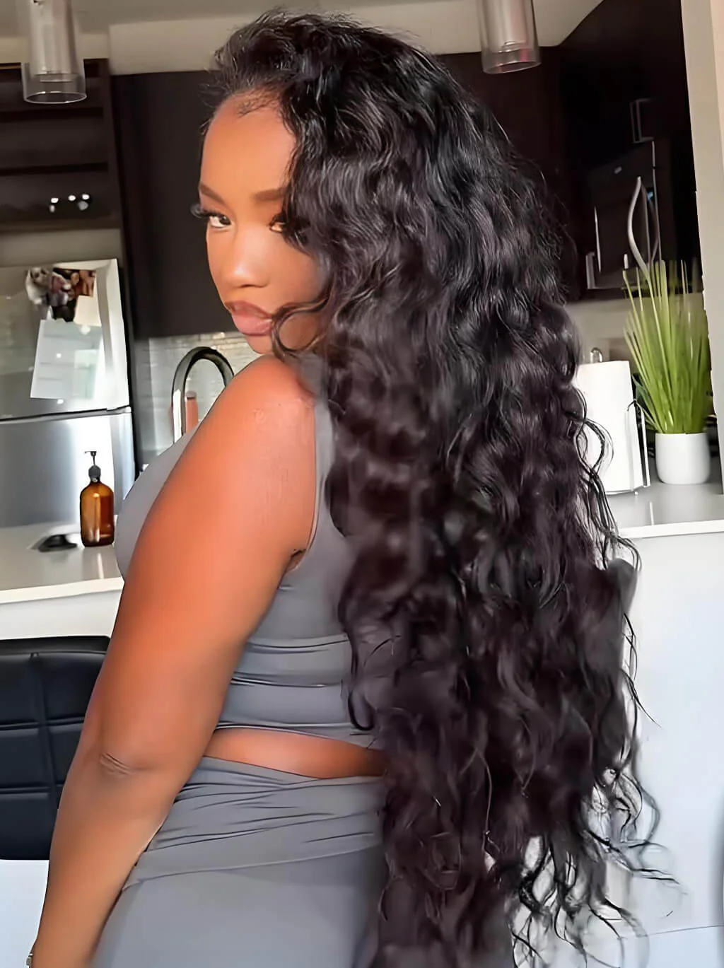 Dorsanee 300 Density Loose Deep Body Wave 13x4 Lace Front  Virgin Human Hair Wigs - Image 3