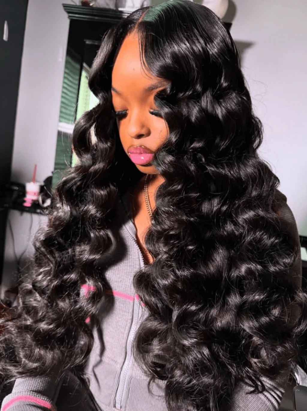 Dorsanee 300 Density Loose Deep Curls 13x4 HD Lace Front Virgin Human Hair Wigs - Image 4