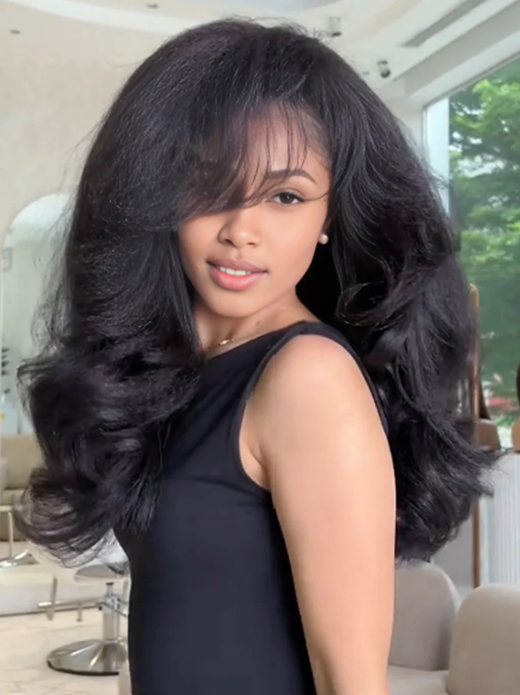 Dorsanee 300 Density Yaki Loose Body Wave Premium Virgin Human Hair Wigs - Image 5