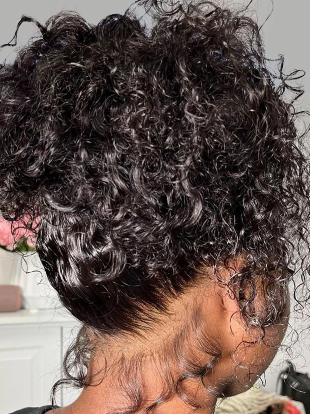 Dorsanee 360 Full Lace Ventilated Human Hair Wigs Straight Body Loose Deep Wave Hair Wig - Image 3