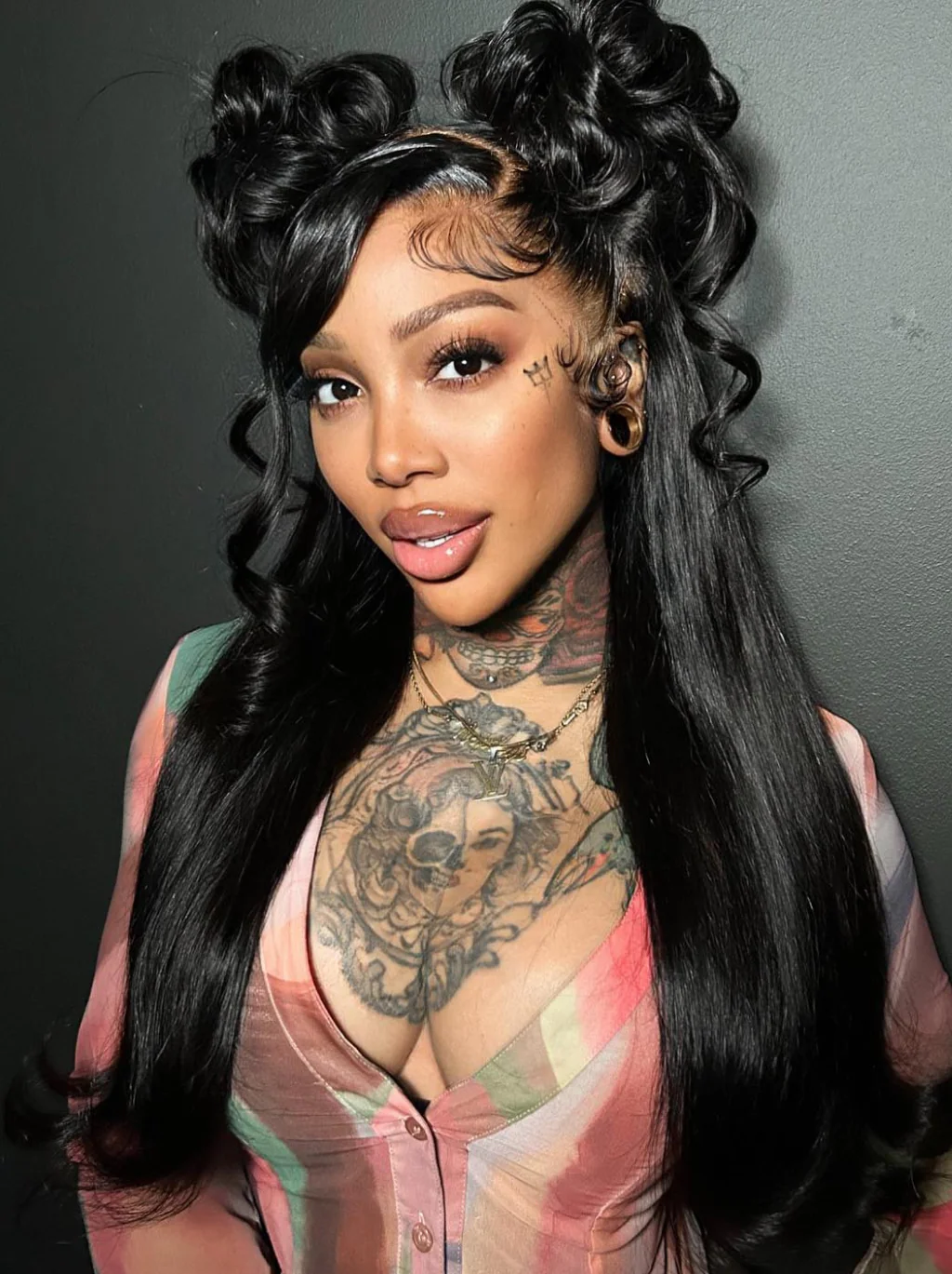 Dorsanee 360 Ventilated Lace Frontal Straight Weave Human Hair Wigs 250 Density - Image 3