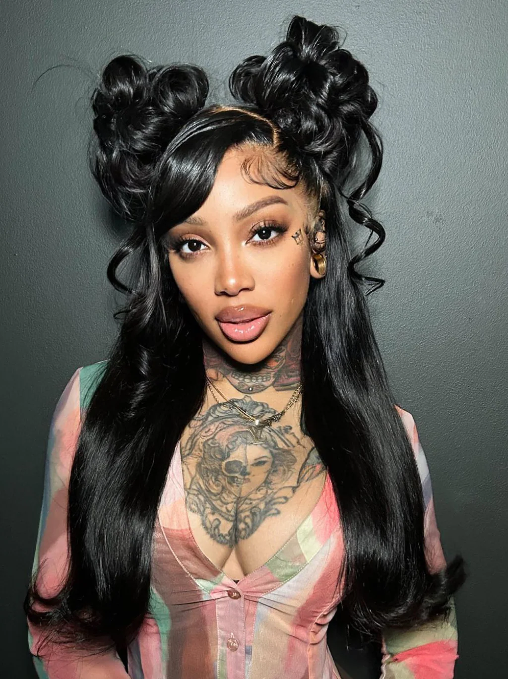 Dorsanee 360 Ventilated Lace Frontal Straight Weave Human Hair Wigs 250 Density - Image 5