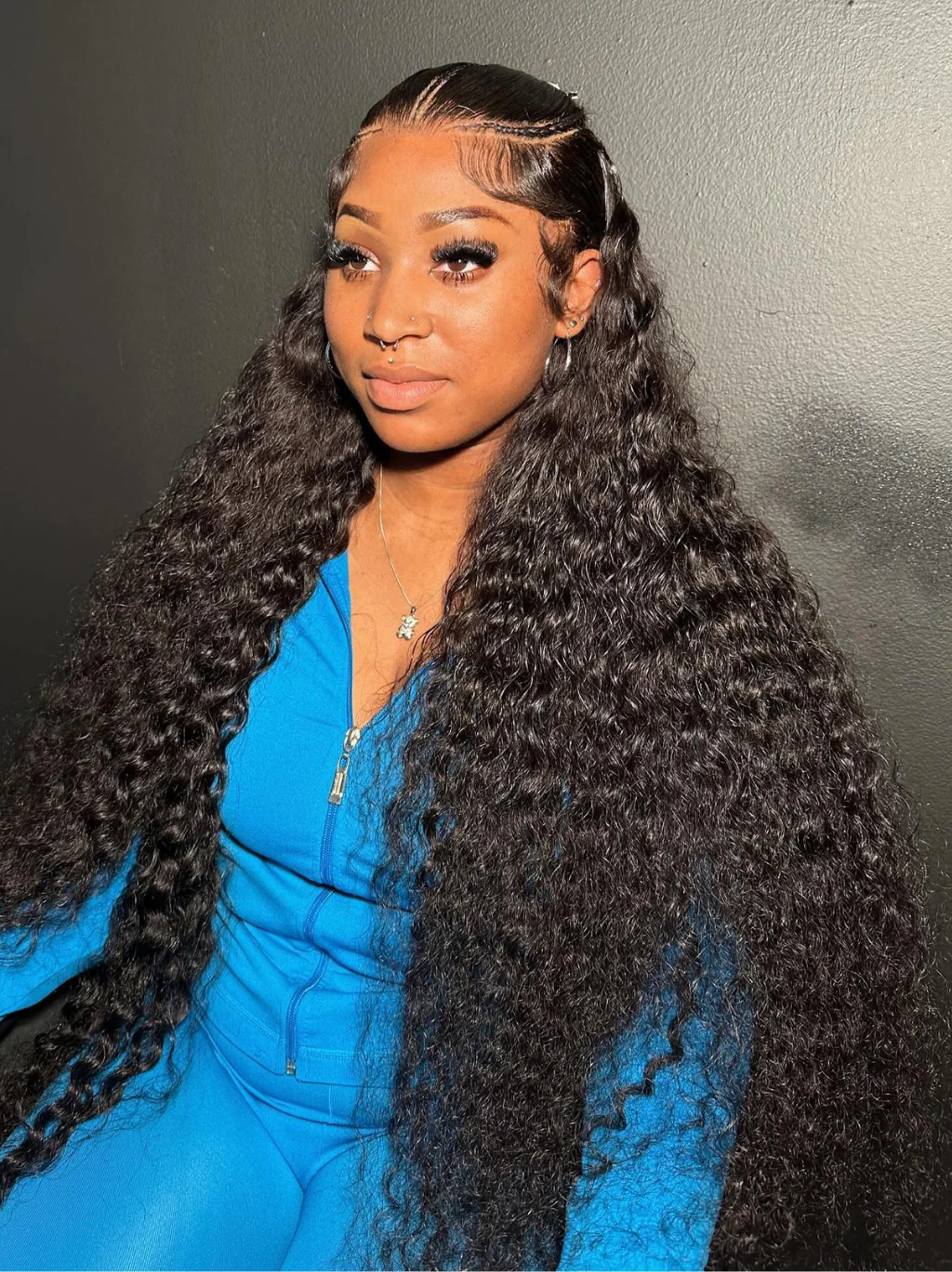 Dorsanee 42 40 38 36 34 32 30 inch Long 13x4 HD Lace Front Human Hair Wig Straight Body Water Wave Wigs - Image 11