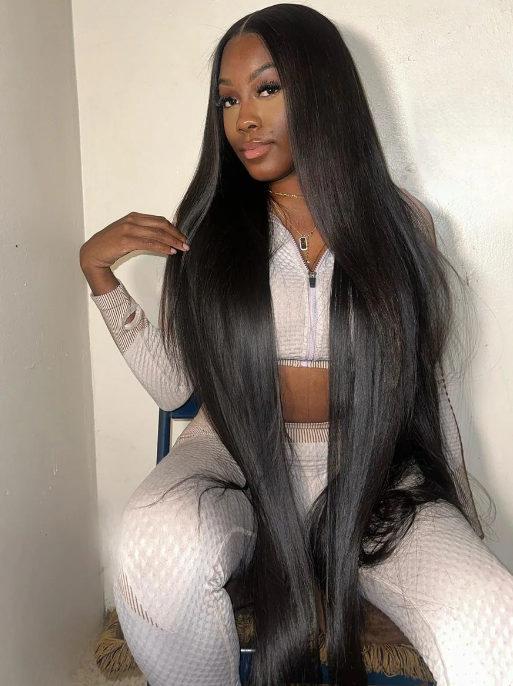 Dorsanee 42 40 38 36 34 32 30 inch Long 13x4 HD Lace Front Human Hair Wig Straight Body Water Wave Wigs - Image 6