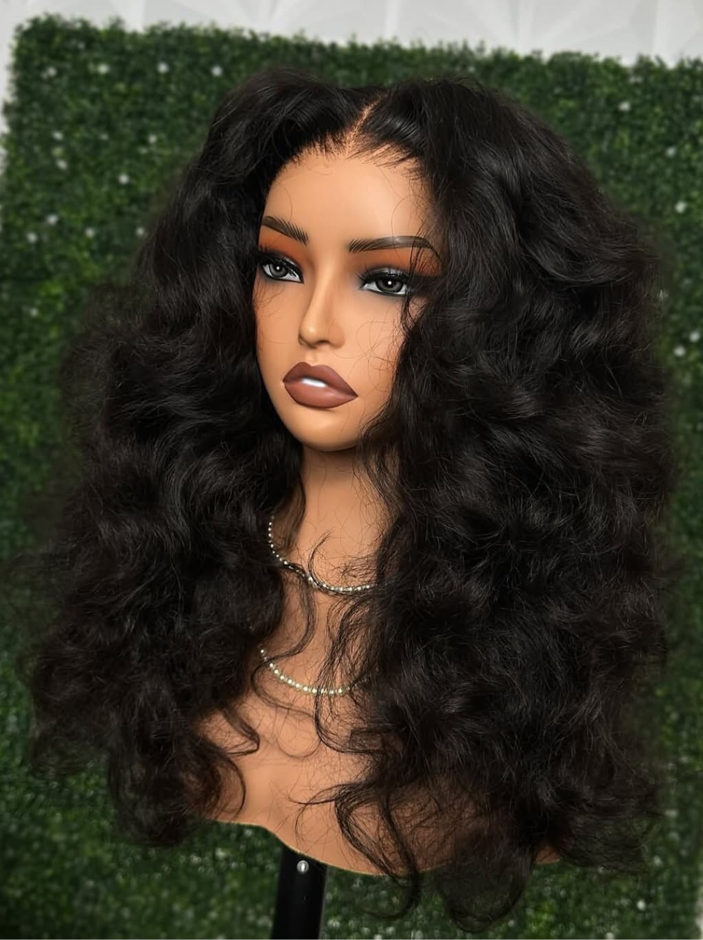 Dorsanee Bouncy Loose Wave Curls 13x4 Lace Front Virgin Human Hair Wigs - Image 2
