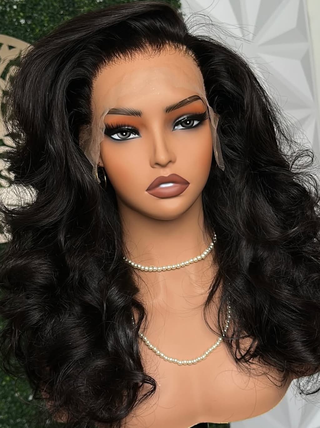 Dorsanee Bouncy Loose Wave Curls 13x4 Lace Front Virgin Human Hair Wigs - Image 3
