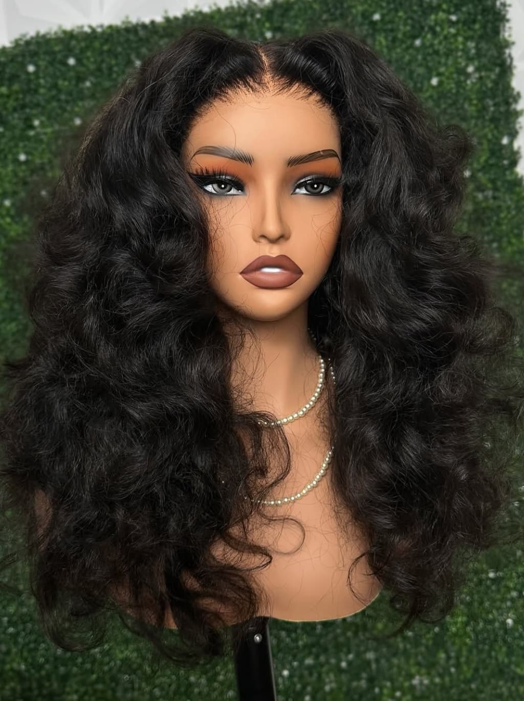 Dorsanee Bouncy Loose Wave Curls 13x4 Lace Front Virgin Human Hair Wigs - Image 5