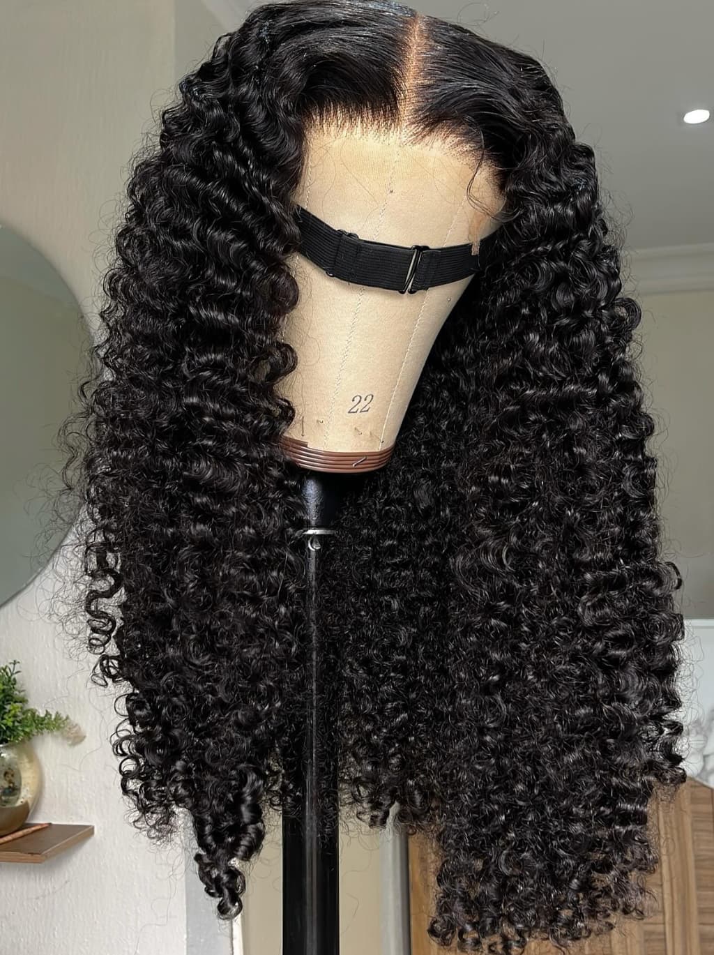 Dorsanee Burmese Curly 13X4 Lace Front Human Hair Wigs 250 300 Density - Image 5