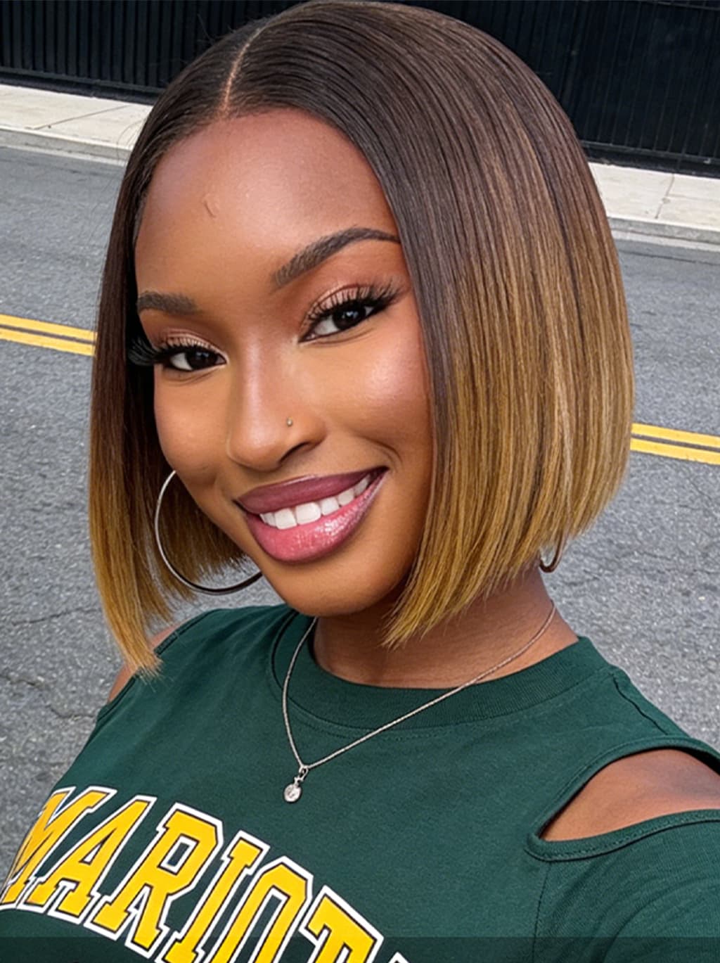 Dorsanee Chic Short Brown Pixie Cut Bob Wigs Mature Women Easy-to-style Straight Hair - Image 10