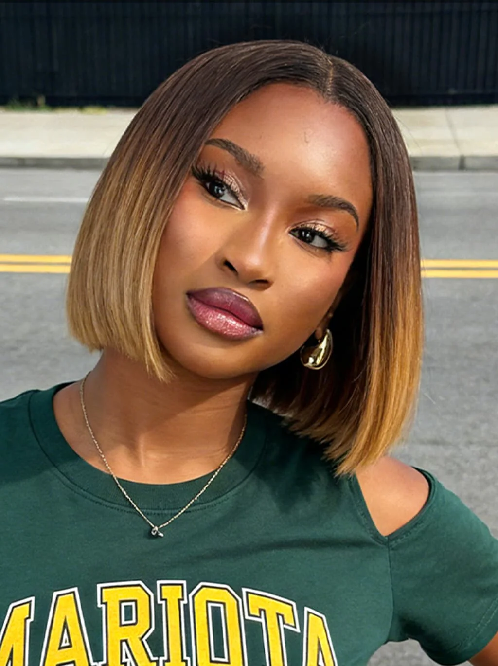 Dorsanee Chic Short Brown Pixie Cut Bob Wigs Mature Women Easy-to-style Straight Hair - Image 7
