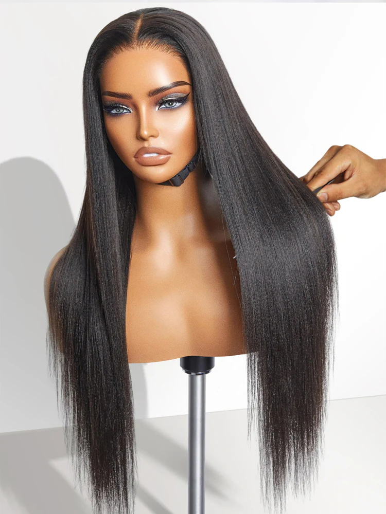 28 Inch = $199 | Dorsanee Bone Straight 13x4 HD Lace Frontal Virgin Human Hair Wigs - Image 6