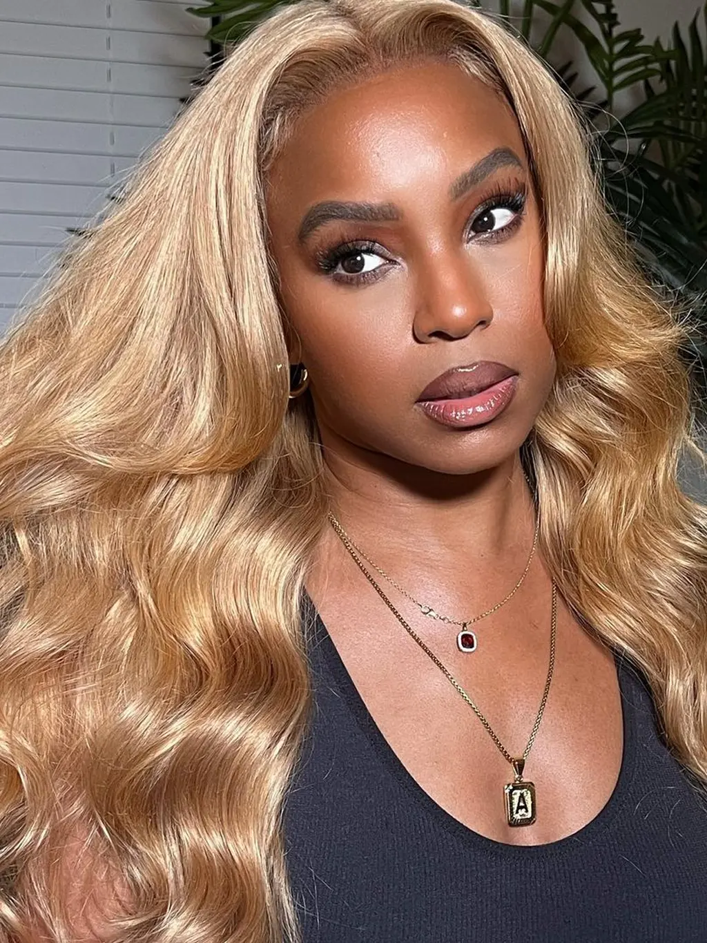 Dorsanee Honey Blonde 250 Density 13x4  HD Lace Front Body Wave Human Hair Wigs - Image 3