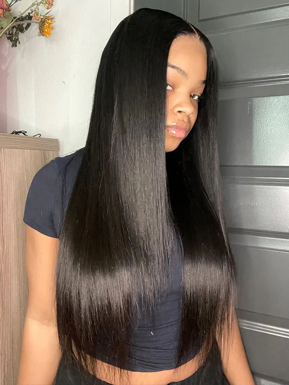 Dorsanee 5x5 Straight Glueless Wig Pre Plucked HD Lace Wigs Wear Go Human Hair Wigs - Image 5
