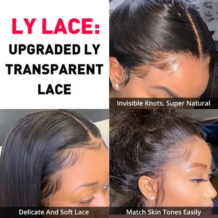 Dorsanee 250 Density 6x6 HD Lace Closure Jerry Curly Human Hair Wigs - Image 9