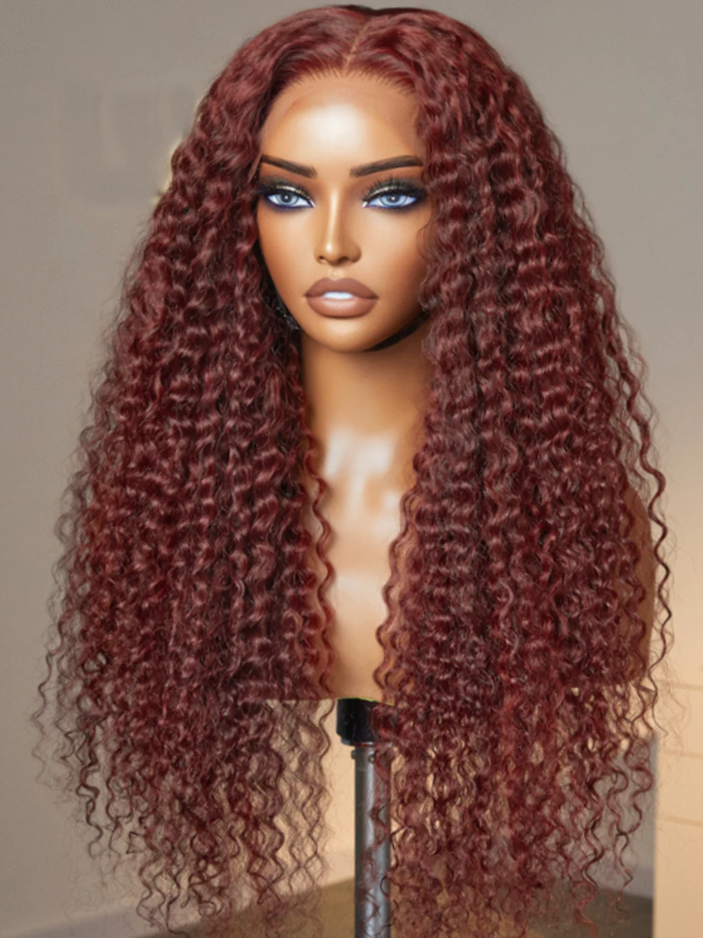 Dorsanee Deep Wave #33 Reddish Brown Auburn Hair 13x4/5x5 Transparen HD Lace Closure Wigs With Baby Hair Human Hair Wig - Image 5