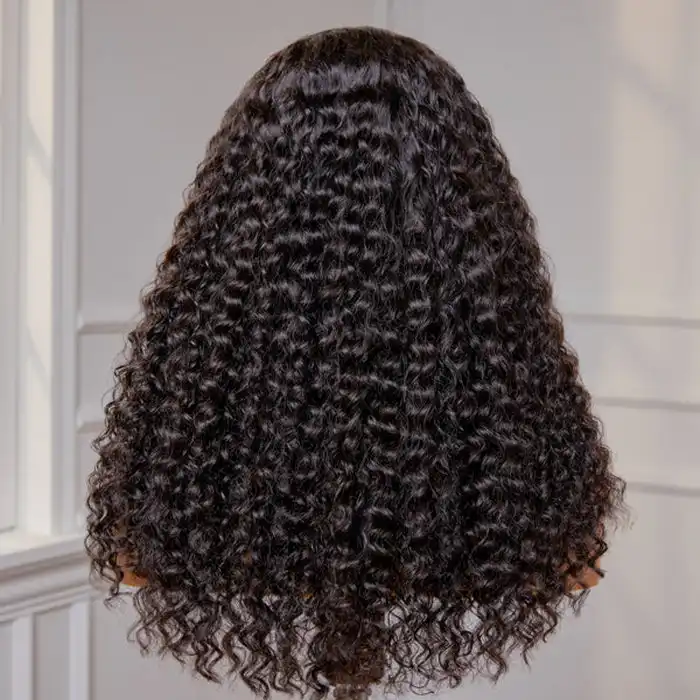Dorsanee 250 Density Wear and Go Glueless 5x5 Undetectable Lace Closure Deep Wave Curly Human Hair Wig - Image 5