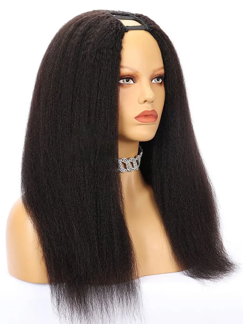 Dorsanee Full And Thick Kinky Straight U Part Wig Glueless Human Hair Wigs - Image 5