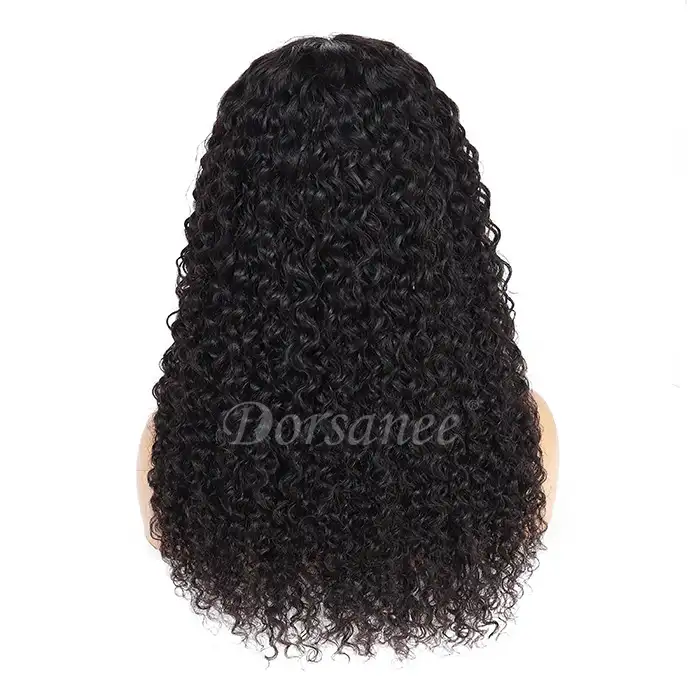 Dorsanee 250 Density Jerry Curly 5x5 HD Lace Closure Virgin Human Hair Wigs - Image 8