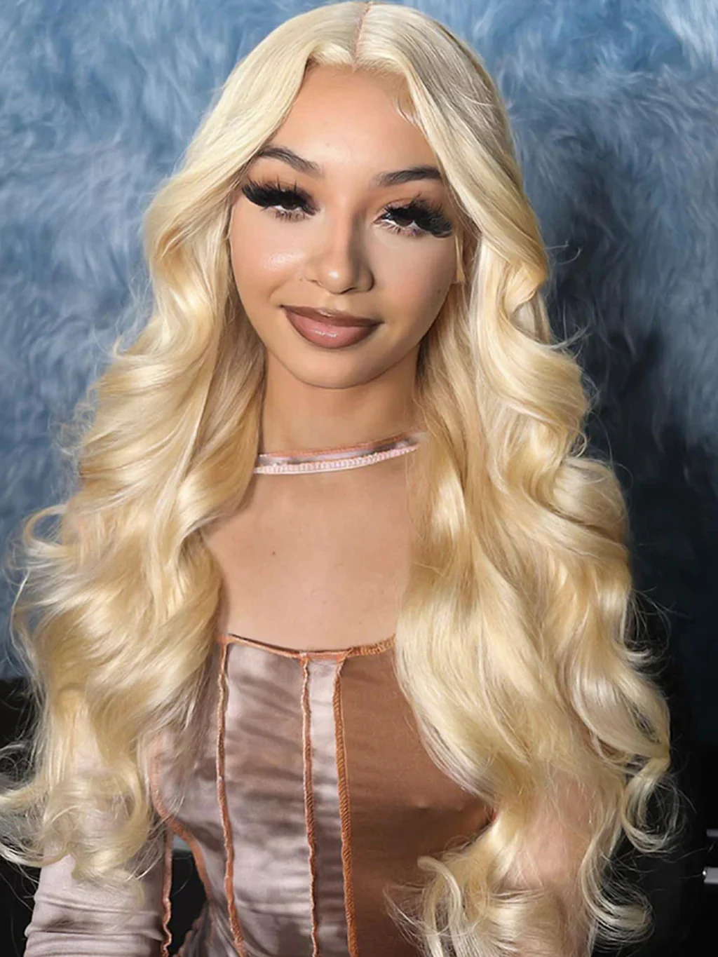 Dorsanee 613 Blonde 200 Density 13x4 HD Lace Front Body Wave Human Hair Wigs - Image 4