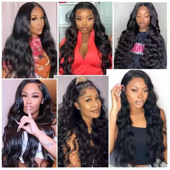 Dorsanee 30 32 Inch 250 Density 13x6  HD Lace Front Body Wave Human Hair Wigs - Image 8