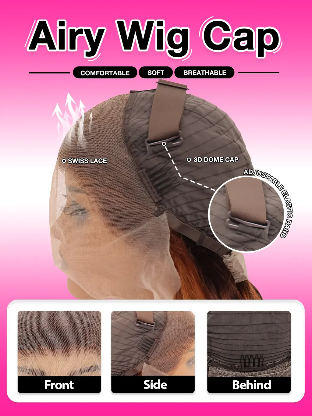 Dorsanee #P4/27 Highlight Water Wave 5x5/13x4 HD Lace Human Hair Wigs - Image 7