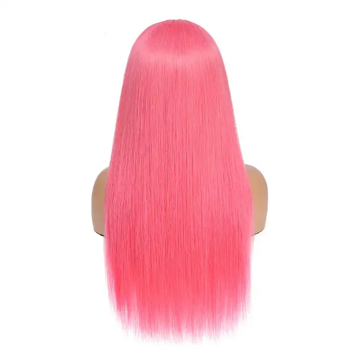 Dorsanee Pink 200% Density 13x4 Lace Front Bone Straight Human Hair Weave Wig - Image 6