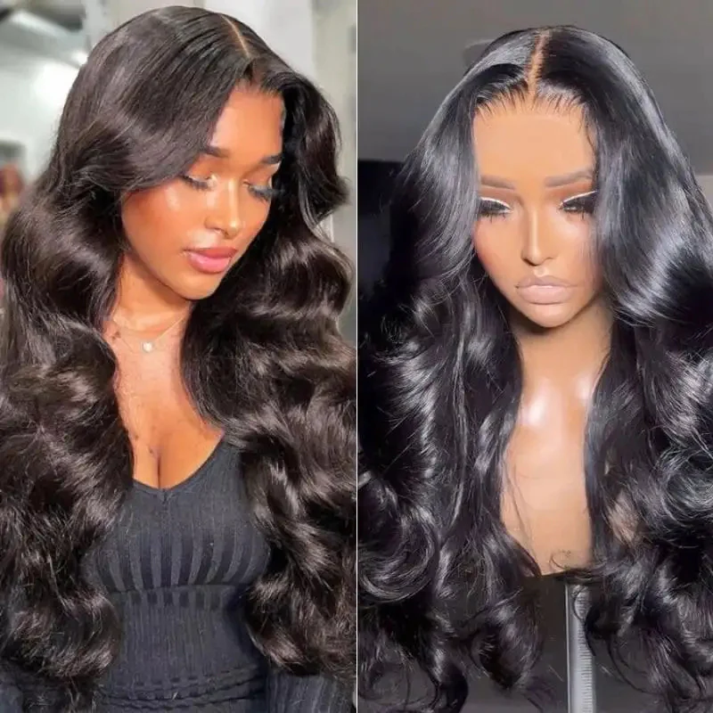 Dorsanee Wear and Go Beginner Friendly 4x4 Lace Closure Wigs Body Wave 3D Dome Cap Wig With Pre-plucked Hairline - Image 4