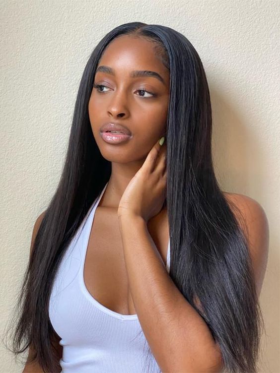 Dorsanee 360 Transparent Lace Frontal Straight Virgin Human Hair Wigs - Image 7