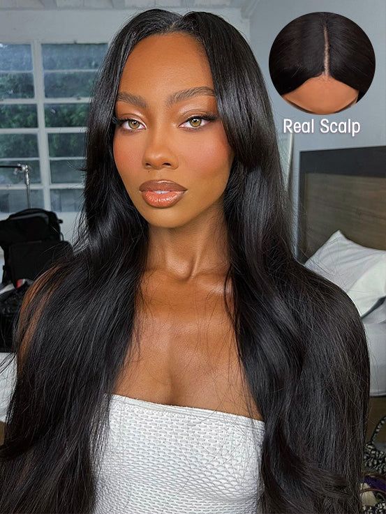 Dorsanee Hair Straight V part Wigs No Leave Out Natural Scalp Protective Wigs Beginner Friendly - Image 3