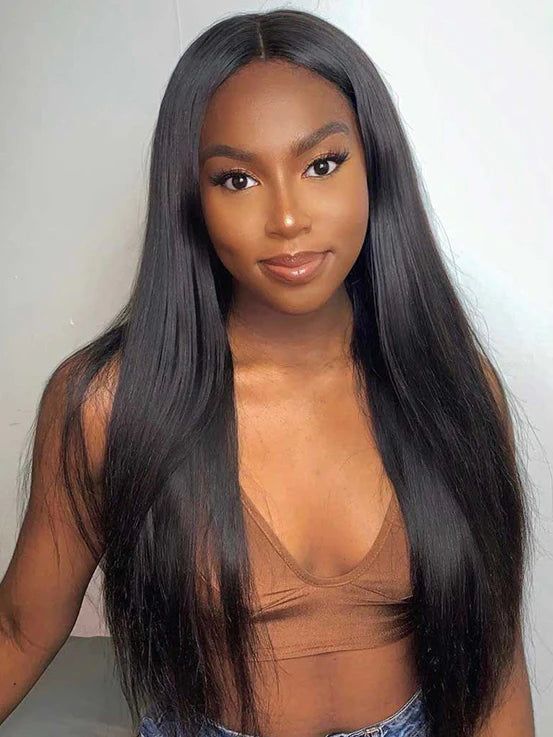 Dorsanee Hair Straight V part Wigs No Leave Out Natural Scalp Protective Wigs Beginner Friendly - Image 5