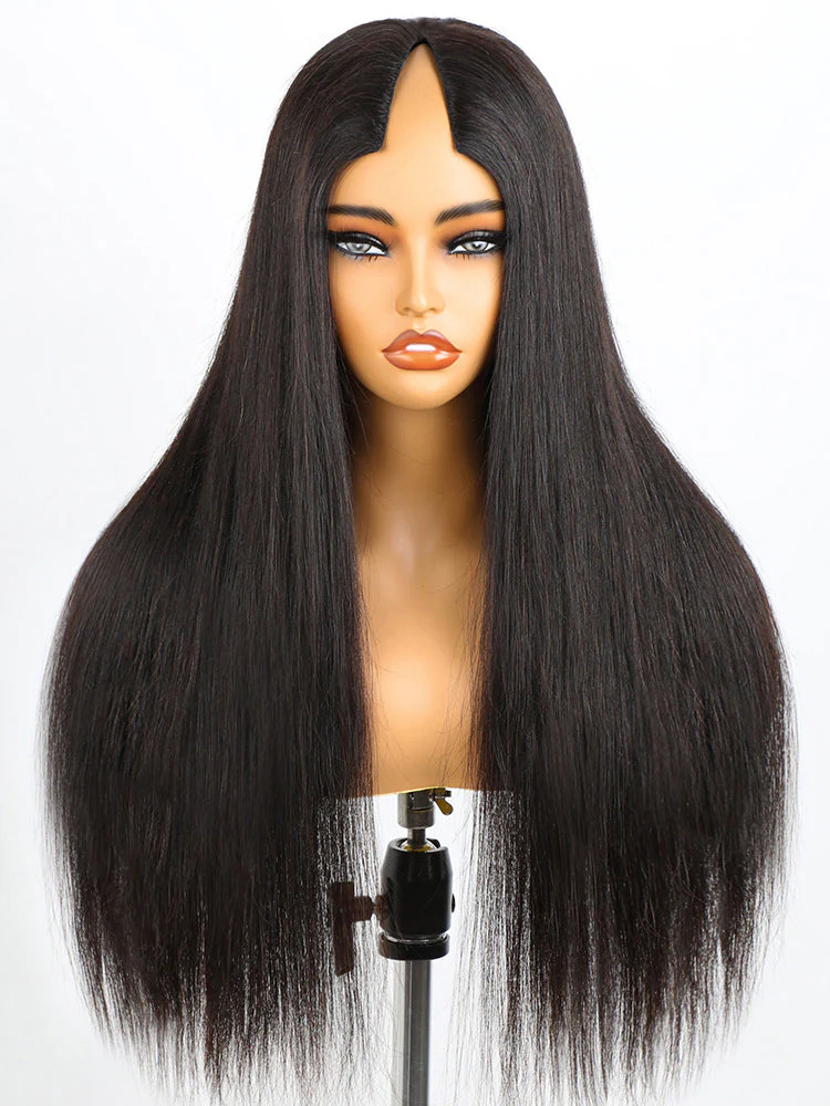 Dorsanee Hair Straight V part Wigs No Leave Out Natural Scalp Protective Wigs Beginner Friendly - Image 6