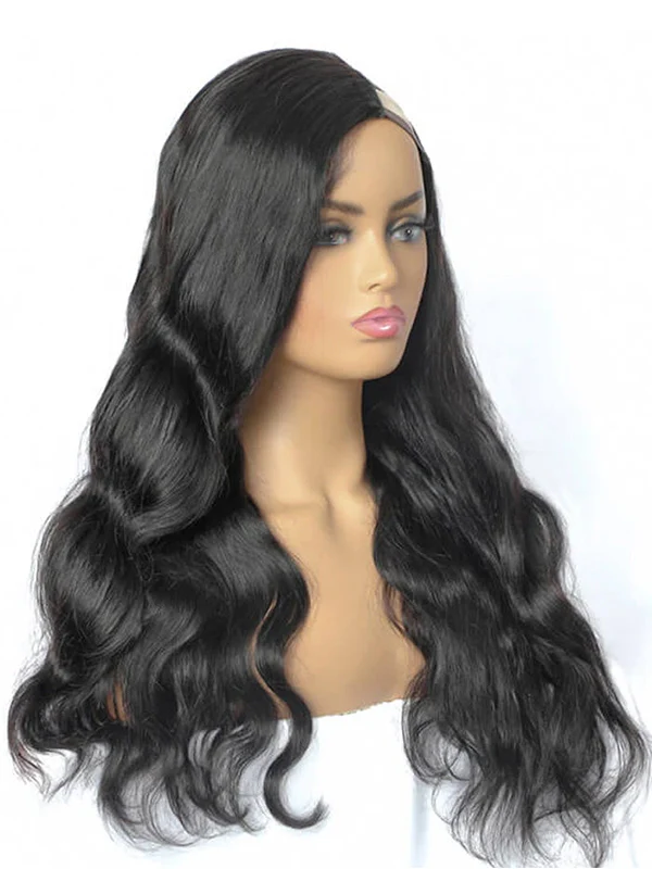 Dorsanee Hair U Part Wig Body Wave Human Hair Afforable Glueless Wigs 100% Human Hair Super Soft - Image 5
