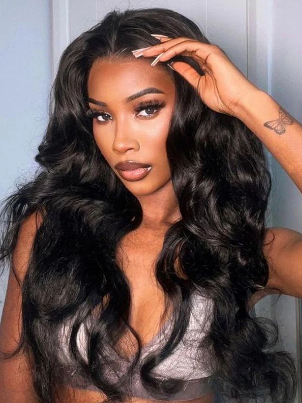 Dorsanee Hair U Part Wig Body Wave Human Hair Afforable Glueless Wigs 100% Human Hair Super Soft - Image 6