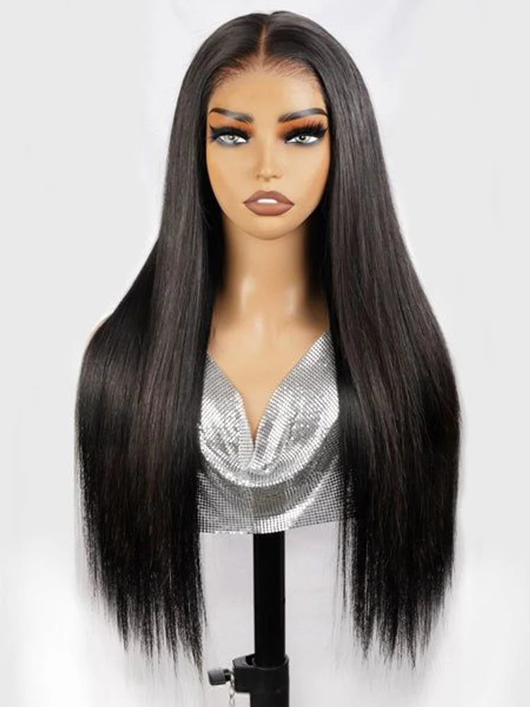 Dorsanee Wear And Go Per Cut Glueless 6x4 Lace Closure Straight Human Hair Wigs - Image 3
