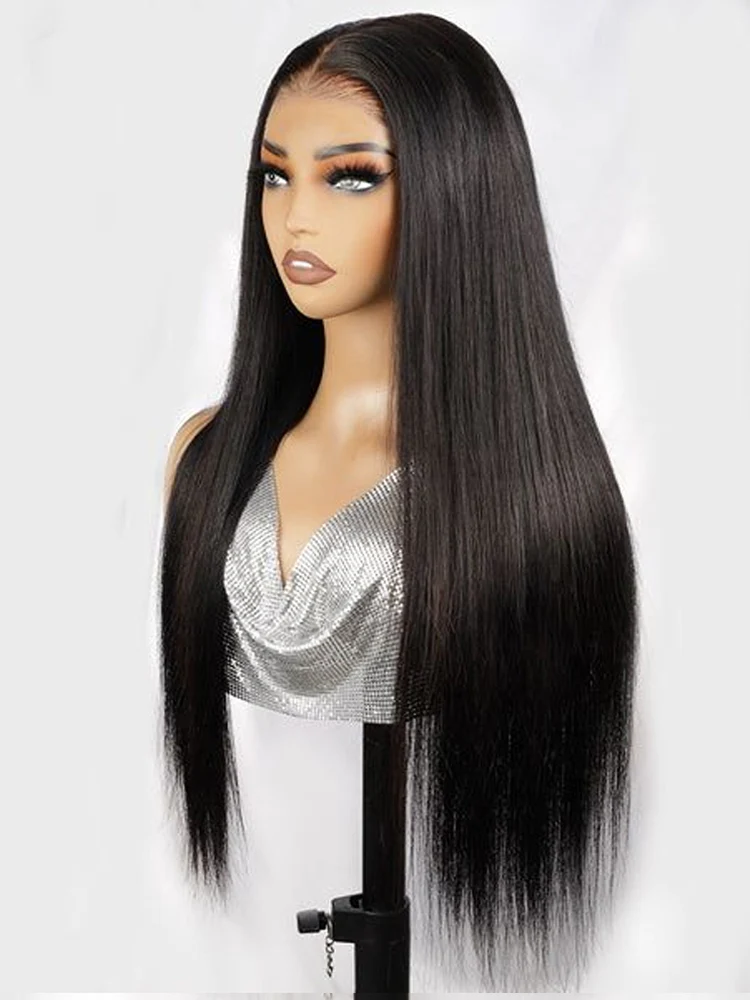 Dorsanee Wear And Go Per Cut Glueless 6x4 Lace Closure Straight Human Hair Wigs - Image 4