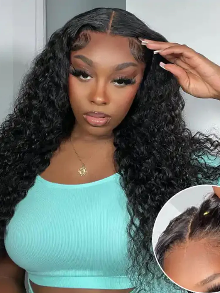 Dorsanee 250 Density Water Wave 6x4 Glueless Wear & Go Lace Closure Wig Beginner Friendly - Image 3