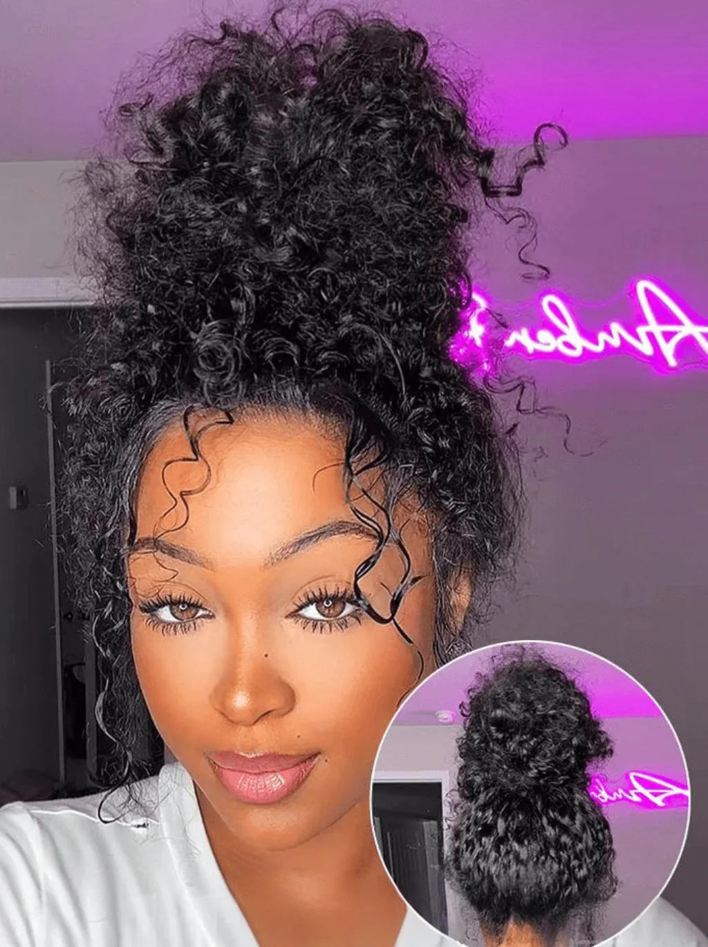 Dorsanee Invisi-Straps 360 Full Lace Ventilated Human Hair Wigs 4c Edge Invisi-Drawstring Snug Fit Wig - Image 3