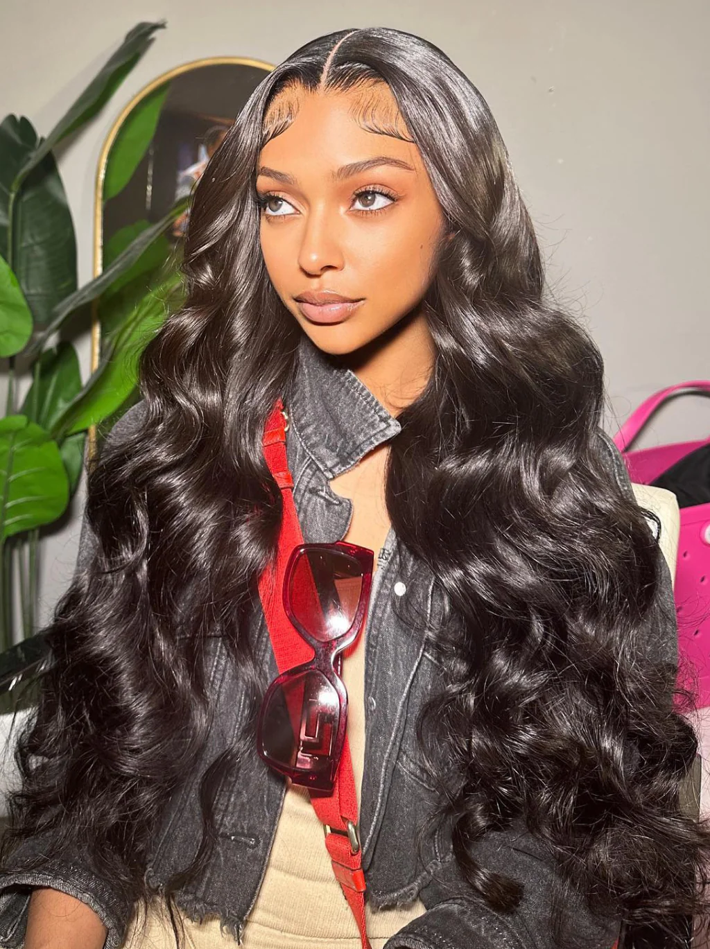 Dorsanee Long Knee Length Wig 42 40 38 36 34 32 30 inch 13x4 Lace Front Body Wave Human Hair Wigs - Image 4