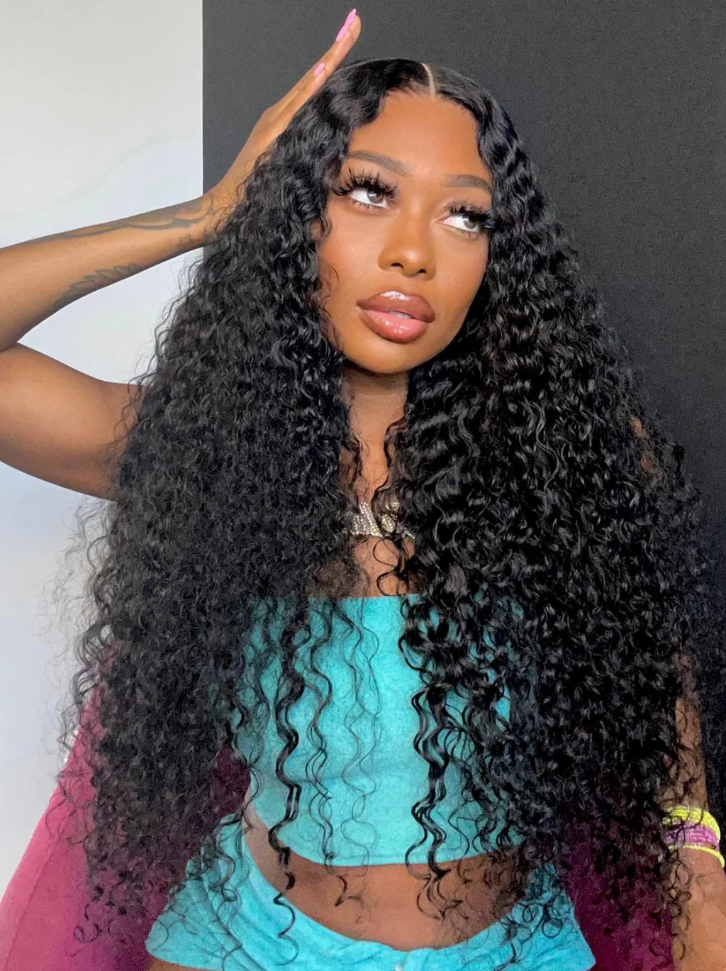 Dorsanee M-Cap 9X6 Lace Closure Full Parting Space Wig Wear Go Glueless Beginner Friendly Water Wave Virgin Human Hair Wigs - Image 3