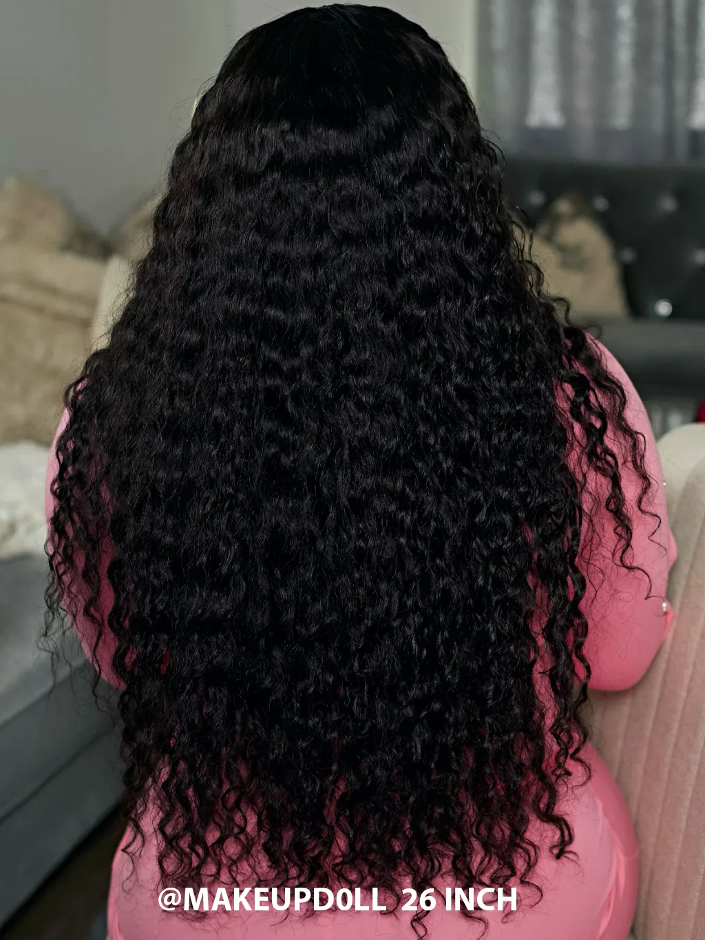 Dorsanee M-Cap Water Wave 9x6 Lace Closure Wear & Go Pre-bleached Wig 180% Density - Image 3