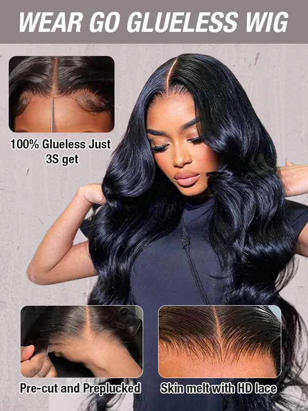 Dorsanee M-Cap PartingMax 9x6 Lace Closure Full Paring Space Wear Go Glueless Loose Body Wave Human Hair Wigs - Image 6