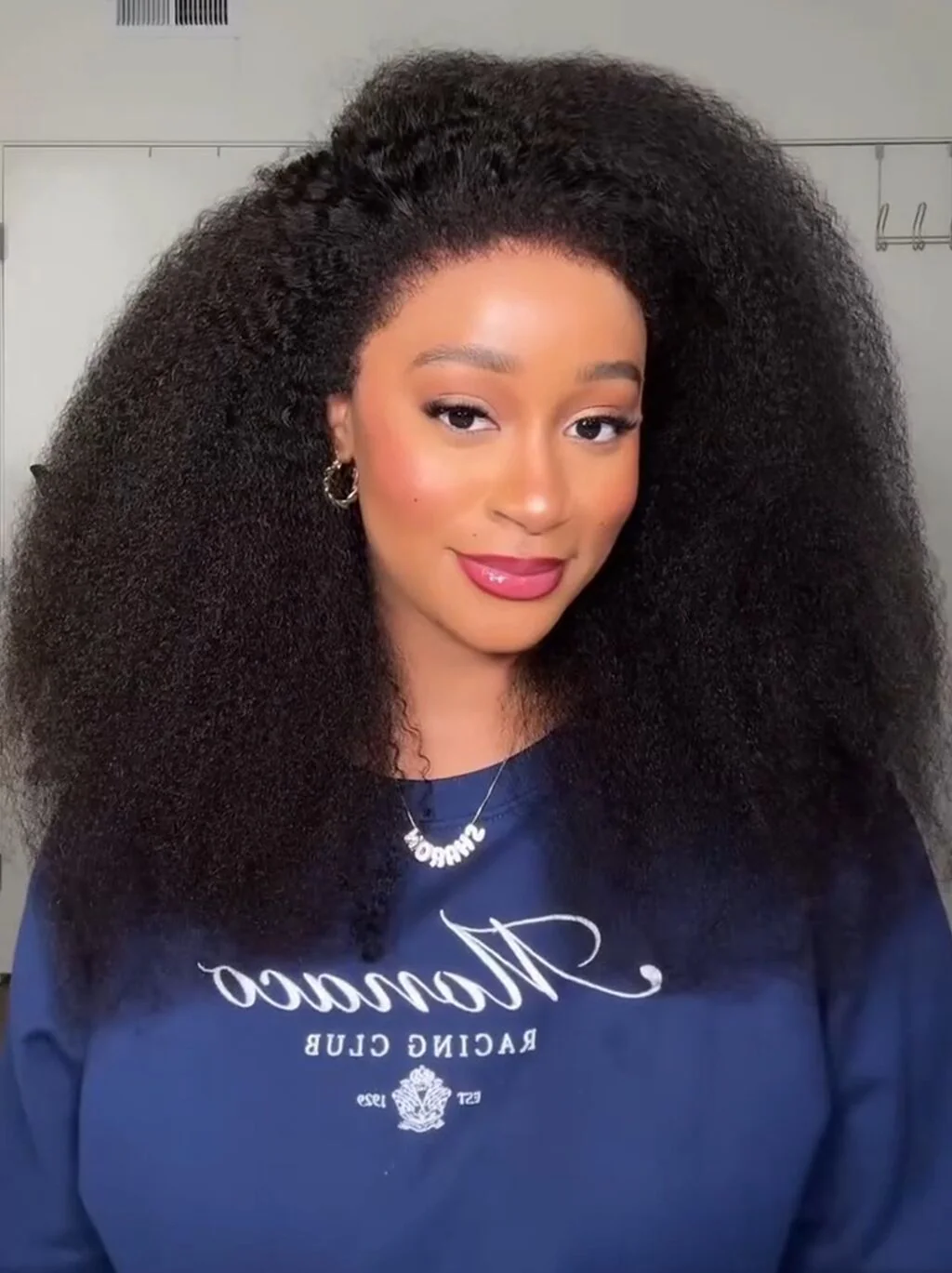 Dorsanee SDD Super Double Drawn Full Volume Kinky Curly Bob 13x4 Lace Frontal Human Hair Wigs - Image 2
